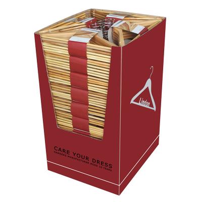 China SHOW display carton packaging for wooden hanger for sale