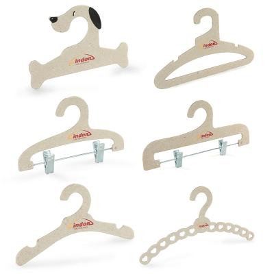 China Modern Wholesale Recyclable Paper Eco-friendly Cardboard Adult Kids Garment Hanger for sale