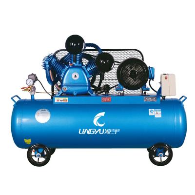 China Manufacturers Lubricated Industrial Air Compressor Mini Twin Dry Helical Air Compressors for sale