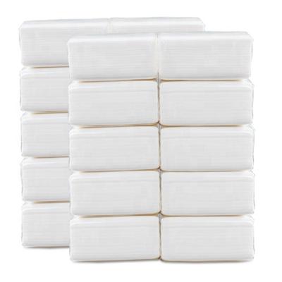 China White High Quality Virgin Pulp Interfold Hand Paper Napkin 2 Ply White Dinner Paper for sale