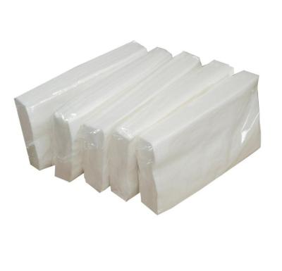 China White Paper Towel Dinner Room Hotel Pocket Facial Tissue 2 Ply Wood Pulp Towel for sale