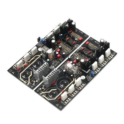 Chine Assemblage de PCB FR-4 à 4 couches avec masque de soudure vert rouge et noir à vendre