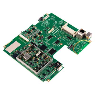 China Montagem de PCB industrial de 4 camadas testada por raios X com máscara de solda verde e base FR4 à venda