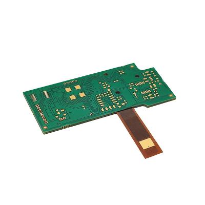 Cina 0.5mm di raggio PCB rigido flessibile con servizio DFM e maschera di saldatura bianca in vendita