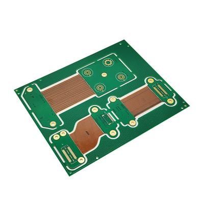 중국 의료기기용의 평면 유연 PCB 보드 녹색 솔더 마스크 판매용