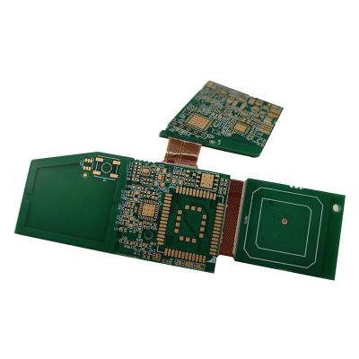 China 1-36 Capas Tablas rígidas y flexibles que incorporan la tecnología Circle PCB Outline en venta