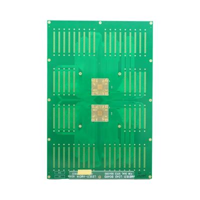 China Blind Microvias halfgeleider pcb groen pcb board met min gat grootte 0,2 mm Te koop