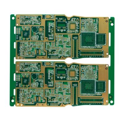 China Máscara de soldadura verde PCB semiconductor HASL Superficie de acabado Rogers 4003c en venta