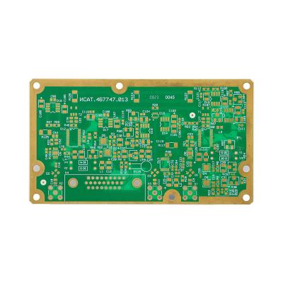 China 0.3 mm Tamaño mínimo del agujero espesor PCB de potencia con control de cobre e impedancia en venta