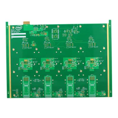 China 0.1 mm PCB zur industriellen Steuerung und Anlagenkontrolle Mehrschicht-Druckschaltplatten zu verkaufen