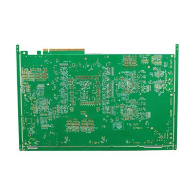 China 1.6 mm Dikte Pcb Control Board Multilayer met groen soldeermasker Te koop