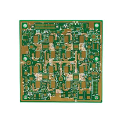 China Rogers PCB de alta capa Cualquier capa Hdi Pcb Min Tamaño de agujero 0.2mm en venta