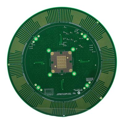 China Geel soldeermasker Hoge laag PCB Meerschaal Flexibel Pcb 0.2mm Dikte Te koop