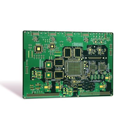 Κίνα LF HAL Copper Speed PCB Gloss Green Solder Mask Rogers Λευκό κυκλικό πλάνο με μεταξένιο οθόνο προς πώληση