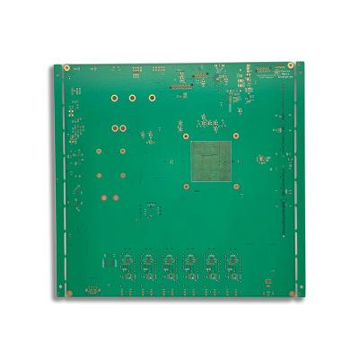 China PCB de electrónica de consumo de fibra de vidrio de cobre con un mínimo de 0.1 mm de espacio libre entre la máscara de soldadura en venta