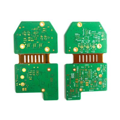 China 100% Functional Test Rigid-flex boards for and 0.5-4 0z Cu Weight for sale