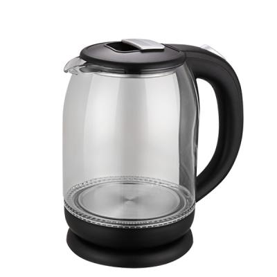 China China wholesale 360 ​​degree rotation base in low price manufacturing honeyson germany chaleira eletrica glass body electric kettle for sale