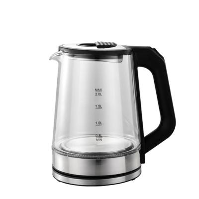 China China 360 Degree Rotation Base In 2022 Sensitive Glass Thermostatic Jug Hot Sale Original Appearance Electric Kettle Water Heater for sale