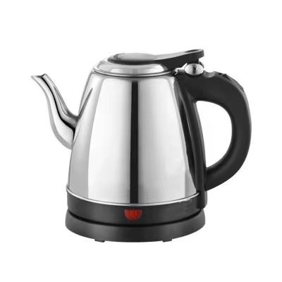 China China OEM Basic 360 Degree Rotation Production Line 1.0L Decorative Gooseneck Electric Kettle With Thermo Pot Temperature Control For Household for sale