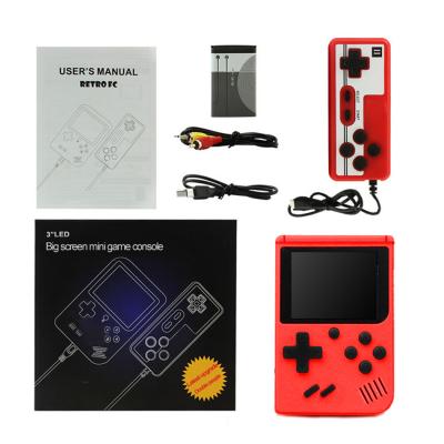 China Gift for Kids 400 in 1 Controller Game Player Portable Slim Handheld Console 3.0 Inch Element Video Game Players 400 Games 3.0