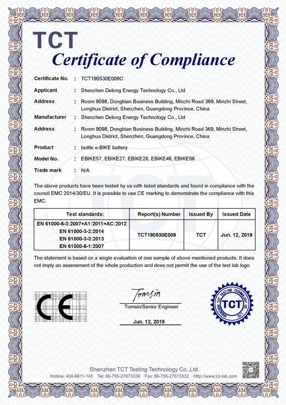 CE - Shenzhen Delong Energy Technology Co., Ltd.