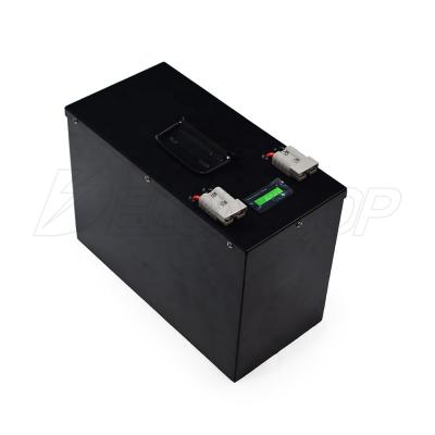 China Home appliances 48v 48V 50Ah 16s1p LiFePo4 golf cart lithium battery pack for sale