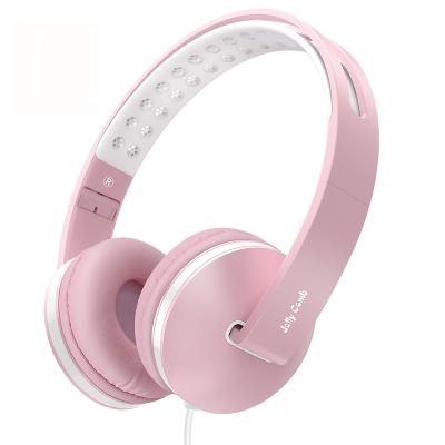 China Foldable Stereo Bass Children Headset School Adjustable Light Weight With Microphone Volume Control Kids Headphones for sale