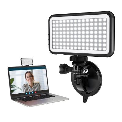 China Adjustable Color Tempurate Video Conference Lighting Kit Bicolor LED Light Video Conference Buzz Call Individual Broadcasting and Live Streaming Photograph for sale