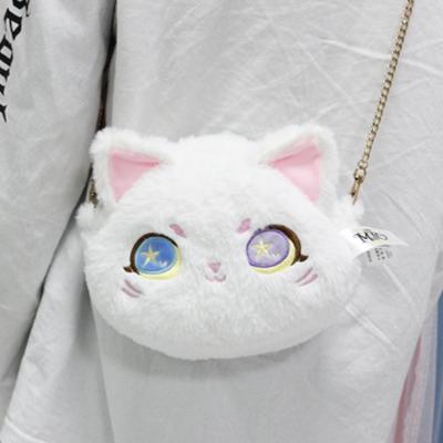 China Odd Shapes Wholesale Custom Cat Plush Zen Plutus Cat Plush Toy Cat Girl Hug Gift Wholesale Bag for sale