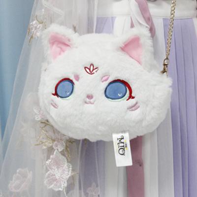 China Odd Shapes Wholesale Custom Cat Cuddly Imperial Girl Gift Plush Cat Toy Plutus Concubine Plutus Cat Bag for sale