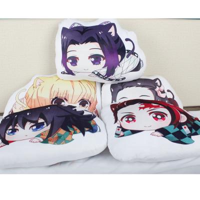 China Strange Shapes Anime Plush Toy Pattern Hug Pillow for Demon Slayer for sale