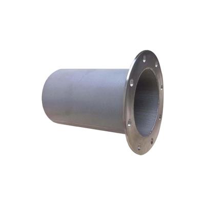 China Corrosion Resistance Porous Metal Sintered Stainless Steel Wire Mesh Cylindrical Filter for sale