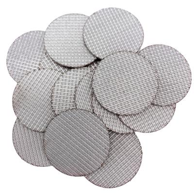 China High Temperature Sintered Plain Weave Mesh , Sewage Screen Wire Mesh , Precision Multilayer Filter Element for sale