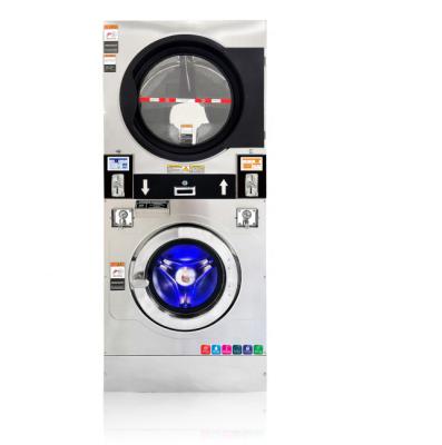 China Professional Commercial Hotels Laundry Washing Machine Token Coin Operated Factory for sale