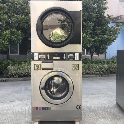 China Fully Automatic Hotels 15kg Coin Operated Washer Puller for sale