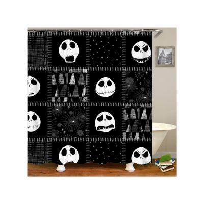 China Factory Stocked Chinese Gray Curtain Plain Bathroom Shower Curtains For Sale for sale