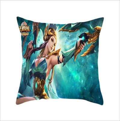 China Portable the latest product cartoon and game characters cute and comfortable pillow case for sale