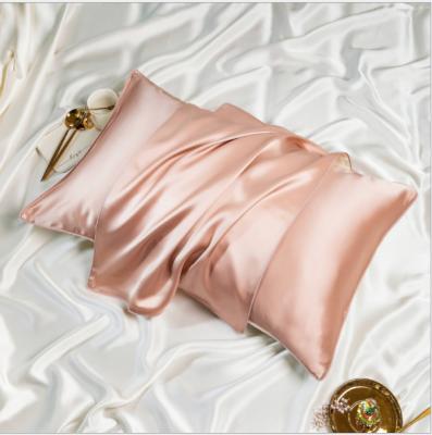 China Wholesale Viable Pure Silk Pillowcase 100% Silky Mulberry Pillow Case Cushion Covers For Bedroom for sale