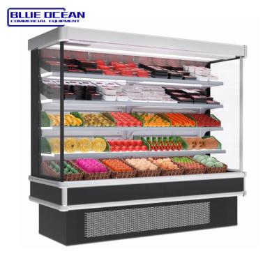 China Single-temperature hot sale fruit vegetable display refrigerator for sale