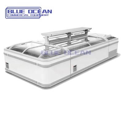 China Single-Temperature Freestanding Combination Island Freezer for sale