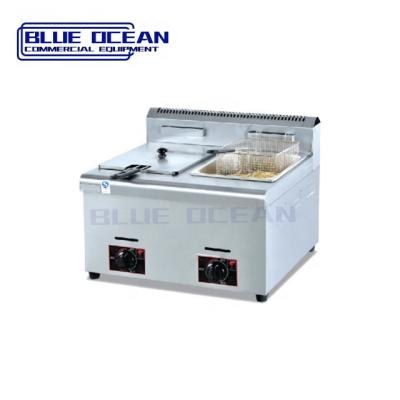 China Countertop Commercial Gas KITCHEN/CAFFEE SHOP/DESSERT STORE Deep Fryer… for sale