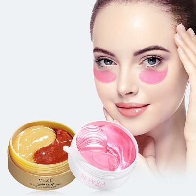 China VEZE Anti-Wrinkle Replenish Moisture And Improve Dark Circles Private Label Crystal Eye Mask For Eye Skin Care for sale