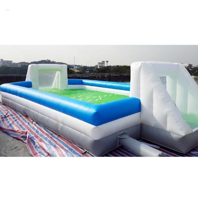 China Commercial Inflatable Sports Games , Outdoor Inflatable Football Playground for sale