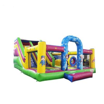 China High Soundness Inflatable Castle Bouncer Anti - Static Digital / Silk Printing for sale