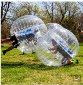 China PVC Material Human Inflatable Bumper Bubble Ball For Amusement Park / Game Event for sale