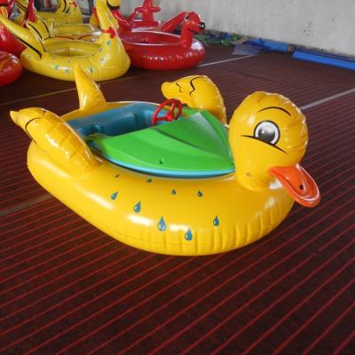 China Enten-Aqua-Stoßboote für Kinder, motorisierte Stoßboots-Gelb-Farbe zu verkaufen