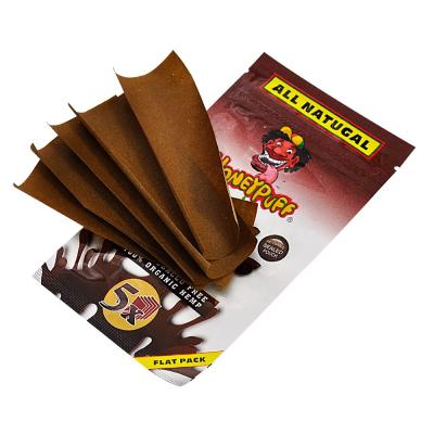 China Tobacco Maker Honeypyff Easy Rolling Chocolate Flavored Hemp Wraps Hemp Wrapping Paper Hemp Blunt Wraps Blunt Rolling Paper for sale