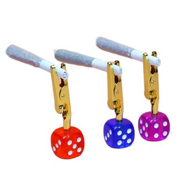 China Tobacco New Arrival Dies Cigarette Smoking Co Holders For Long Nail Roach Clip Holder for sale