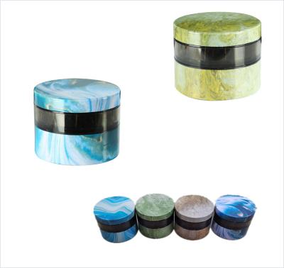 China Wholesale 55mm Tinplate 3 Parts Tin Herb Grinders Smoking Accessories for sale