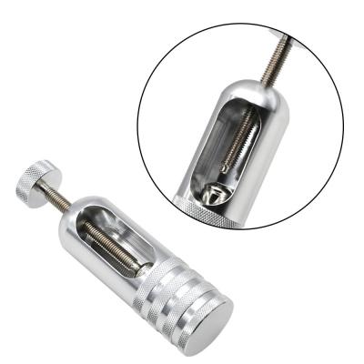 China For Pressing Tobacco Wholesale 4 Parts Aluminum And Stainless Steel Pollen Weed Presser Compressor Smoking Accessories for sale